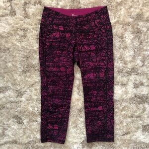 Old Navy Active Leggings Workout Pants, Purple Pizazz, M